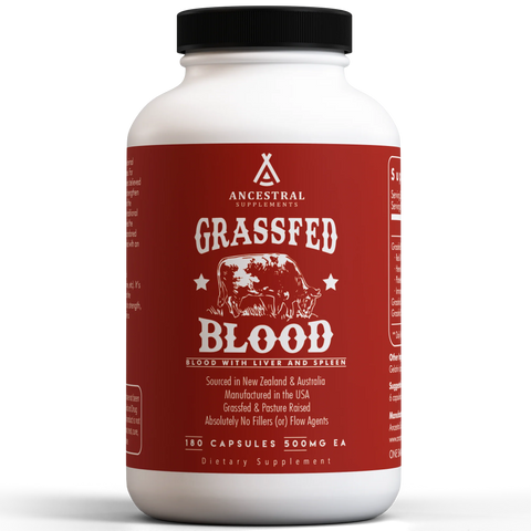 Ancestral Supplements Grass Fed Blood Vitamins & Supplements Ancestral Supplements