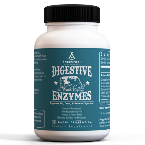 Ancestral Supplements Digestive Enzymes Digestive enzymes Ancestral Supplements
