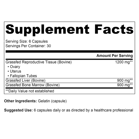 Ancestral Supplements FEM: Female Enhancement Mixture Vitamins & Supplements Ancestral Supplements