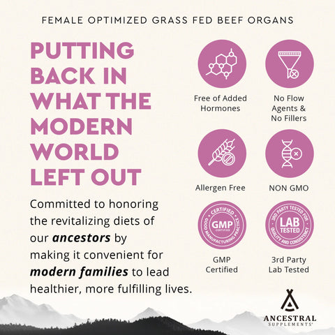 Ancestral Supplements FEM: Female Enhancement Mixture Vitamins & Supplements Ancestral Supplements