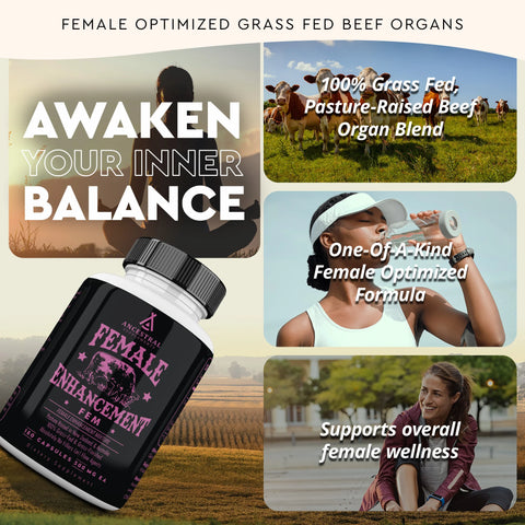 Ancestral Supplements FEM: Female Enhancement Mixture Vitamins & Supplements Ancestral Supplements