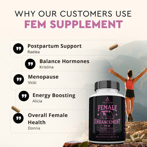 Ancestral Supplements FEM: Female Enhancement Mixture Vitamins & Supplements Ancestral Supplements