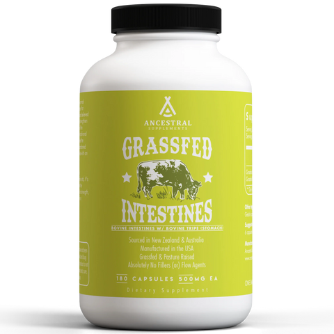 Ancestral Supplements Grass Fed Beef Intestines Vitamins & Supplements Ancestral Supplements