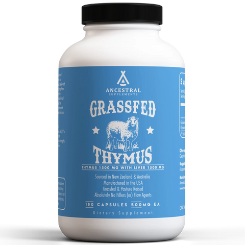 Ancestral Supplements Grass Fed Ovine (Sheep) Thymus Vitamins & Supplements Ancestral Supplements