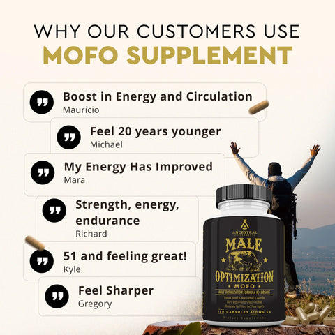 Ancestral Supplements MOFO: Male Optimization Formula with Grass Fed Beef Organs Vitamins & Supplements Ancestral Supplements