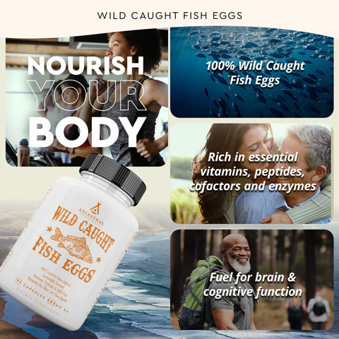 Ancestral Supplements Wild Caught Fish Eggs Vitamins & Supplements Ancestral Supplements
