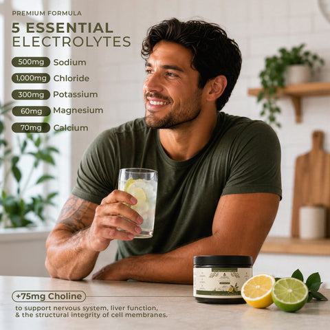 Ancestral Electrolytes Lemon Lime Electrolytes Ancestral Supplements