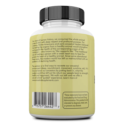 Ancestral Supplements Grass Fed Beef Tallow