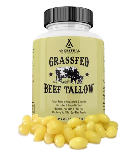 Ancestral Supplements Grass Fed Beef Tallow