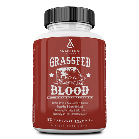 Ancestral Supplements Grass Fed Blood