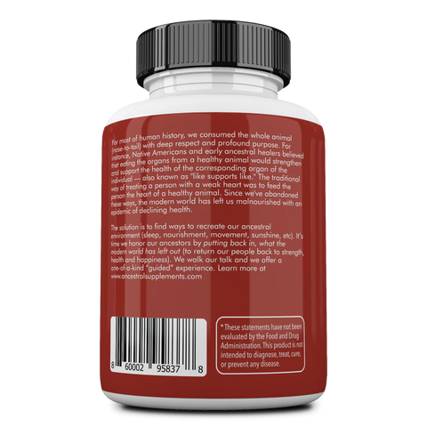 Ancestral Supplements Grass Fed Blood