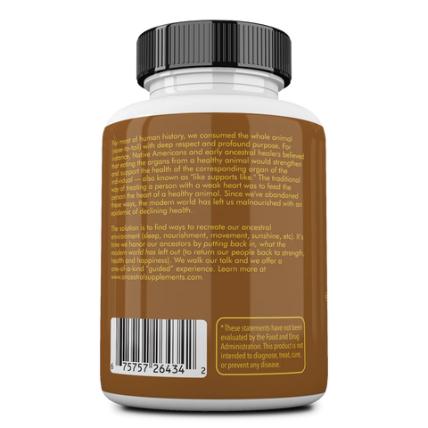 Ancestral Supplements Grass Fed Bovine Tracheal Cartilage