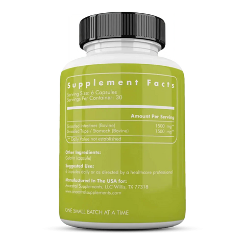 Ancestral Supplements Grass Fed Intestines