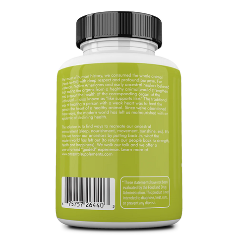 Ancestral Supplements Grass Fed Intestines