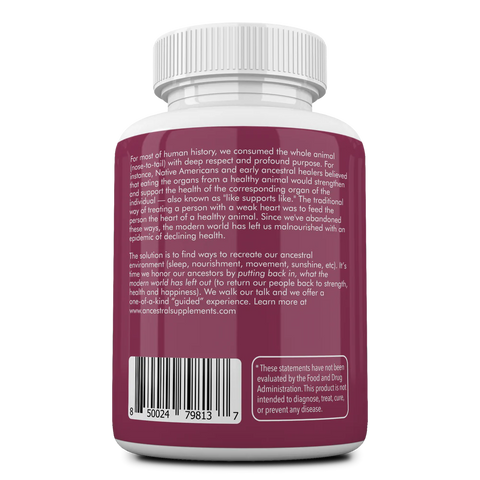 Ancestral Supplements Grass Fed Placenta