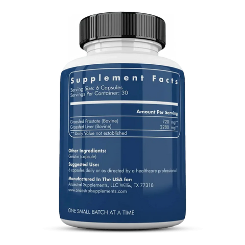 Ancestral Supplements Prostate (with Desiccated Liver)