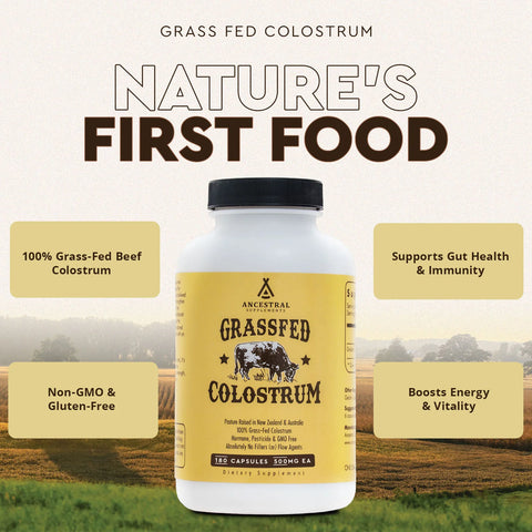 Ancestral Supplements Grass Fed Colostrum Vitamins & Supplements Ancestral Supplements
