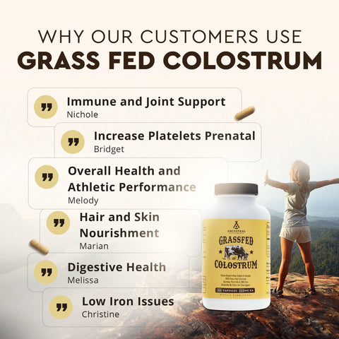 Ancestral Supplements Grass Fed Colostrum Vitamins & Supplements Ancestral Supplements