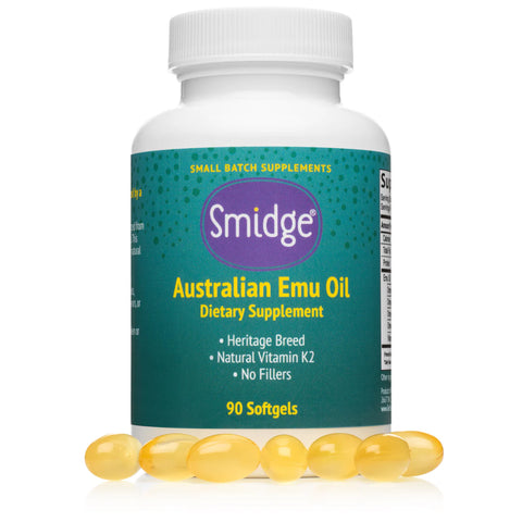 Smidge Australian  Emu Oil -90 softgels