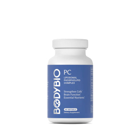 BodyBio PC (Phosphatidylcholine) - 60 Softgels