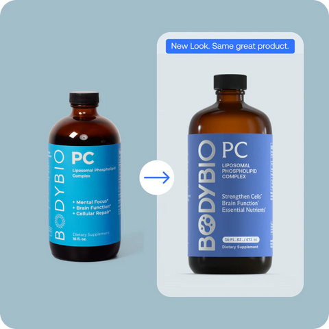 BodyBio PC (Phosphatidylcholine) -  Liquid (4 fl. oz.)