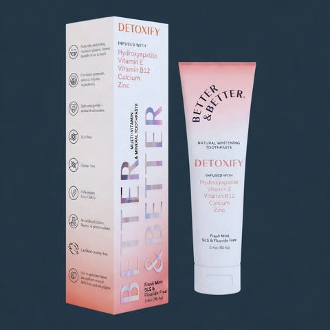 Better & Better Detoxify Zinc Toothpaste Toothpaste Better & Better