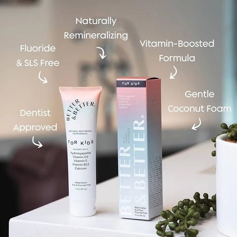 Better & Better Kids Multivitamin Toothpaste Toothpaste Better & Better