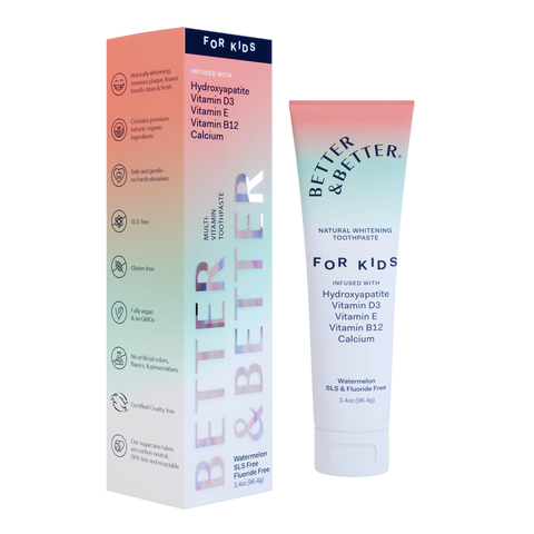 Better & Better Kids Multivitamin Toothpaste Toothpaste Better & Better