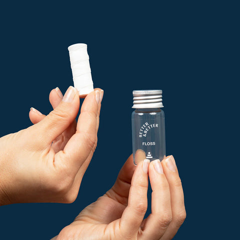 Better & Better Natural Floss in Glass Jar Floss Better & Better