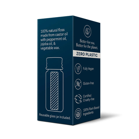 Better & Better Natural Floss in Glass Jar Floss Better & Better