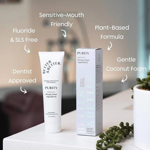 Better & Better Purity Toothpaste Toothpaste Better & Better