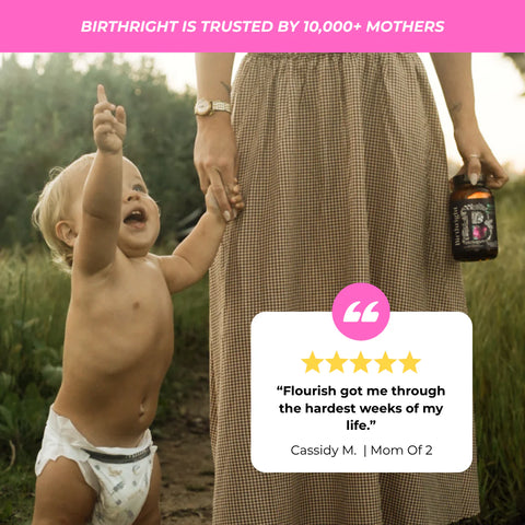 BirthRight Flourish Postpartum Support - 180 Capsules, 30 Servings Dietary Supplement Birthright