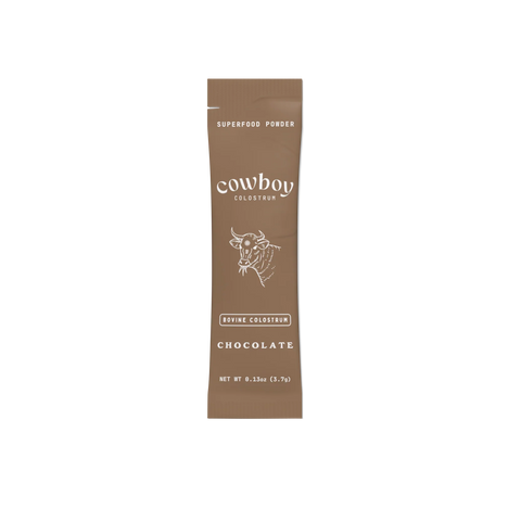 Cowboy Colostrum Chocolate Stick Packs colostrum powder Cowboy Colostrum