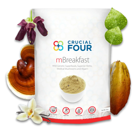 Crucial Four mBreakfast | Wild Harvested Organic Elixir Powder (21 oz)