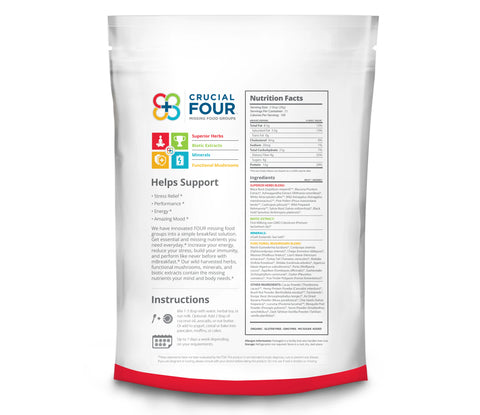 Crucial Four mBreakfast | Wild Harvested Organic Elixir Powder (3oz)