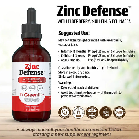 Dr. Green Life Immune Liquid Zinc