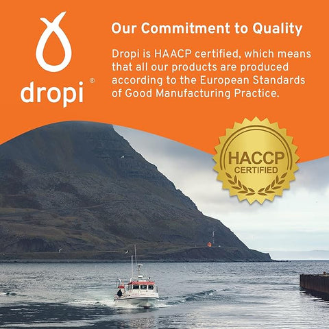Dropi, Pure Icelandic Extra Virgin Cod Liver Oil- Fennel