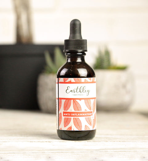 Earthley Anti Inflammatory (4 OZ) Herbal Supplement Earthley