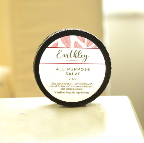 Earthley All Purpose Salve (2 OZ JAR)