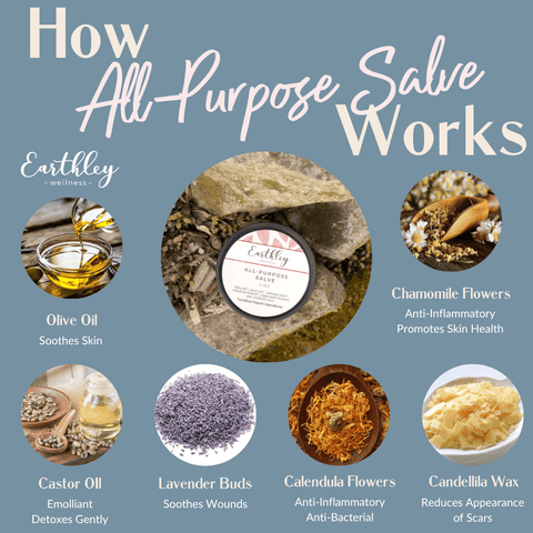 Earthley All Purpose Salve (2 OZ JAR)