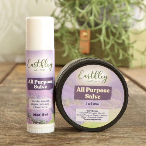 Earthley All Purpose Salve (2 OZ JAR)