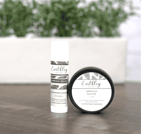 Earthley Arnica Salve With Beeswax (0.5 oz Stick)
