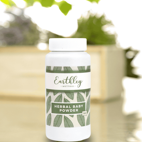 Earthley Herbal Baby Powder (2 OZ)