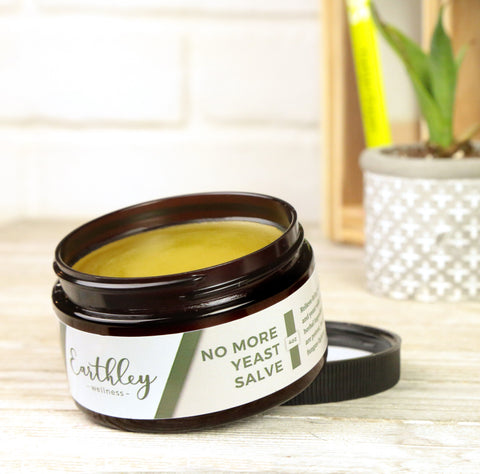 Earthley No More Yeast Salve (2 OZ) (With Candelilla Wax)
