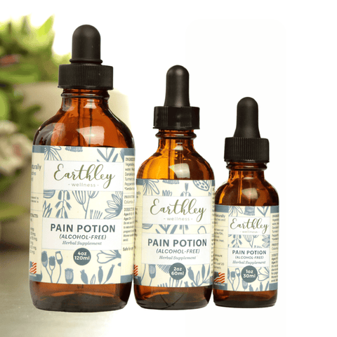 Earthley Pain Potion (4 OZ) (ALCOHOL)