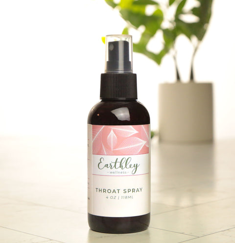 Earthley Herbal Throat Spray (4 OZ)