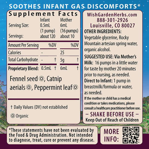 Wishgarden Herbs Colic Ease Infant Comfort (2oz Pump)