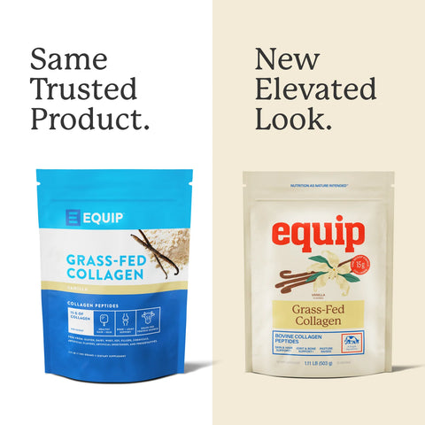 Equip Grass-Fed Collagen - Vanilla Protein Powder and Collagen Equip Foods