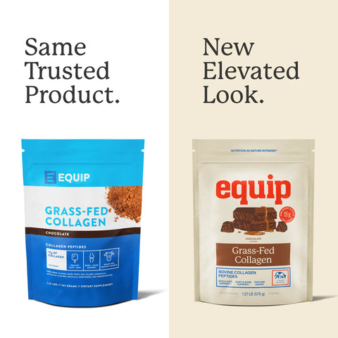 Equip: Grass-fed Collagen (Chocolate) Equip Foods