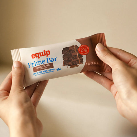 Equip Prime Bar - Chocolate (12 pack) Protein Bar Equip Foods
